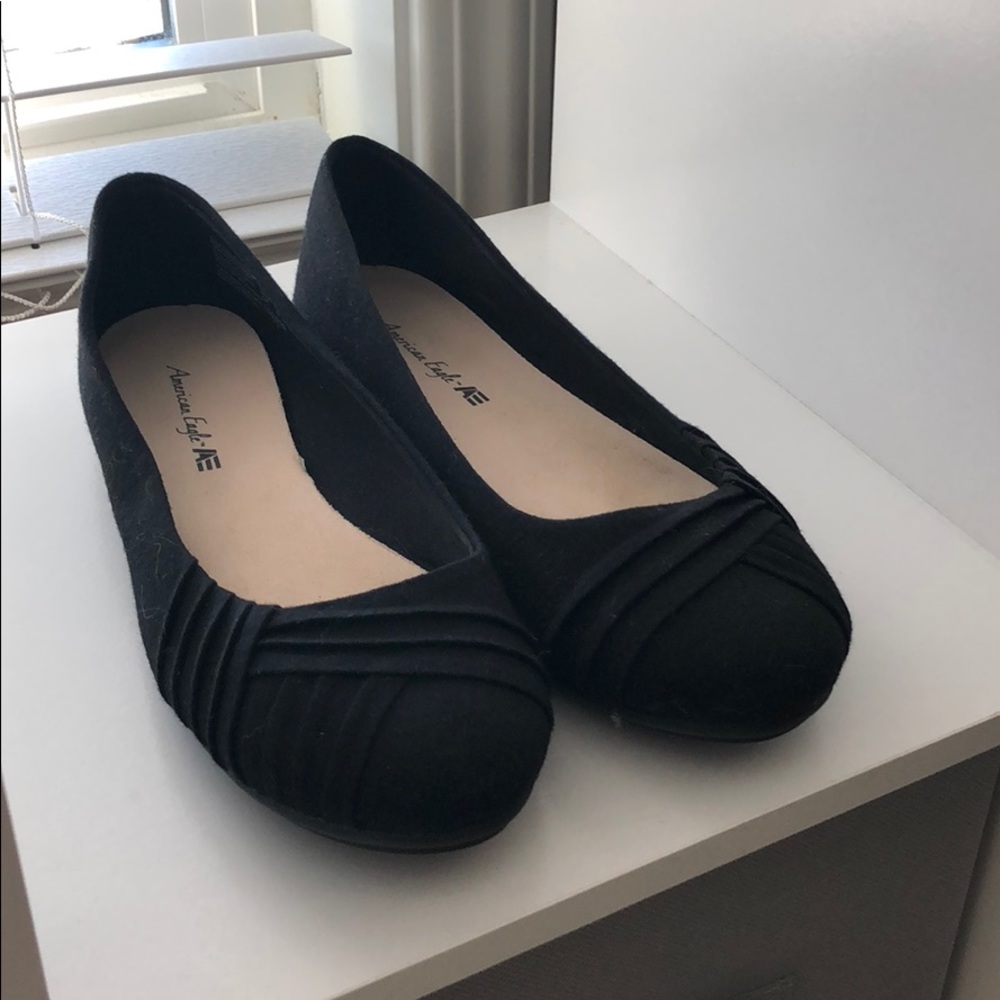 American Eagle Black Flats